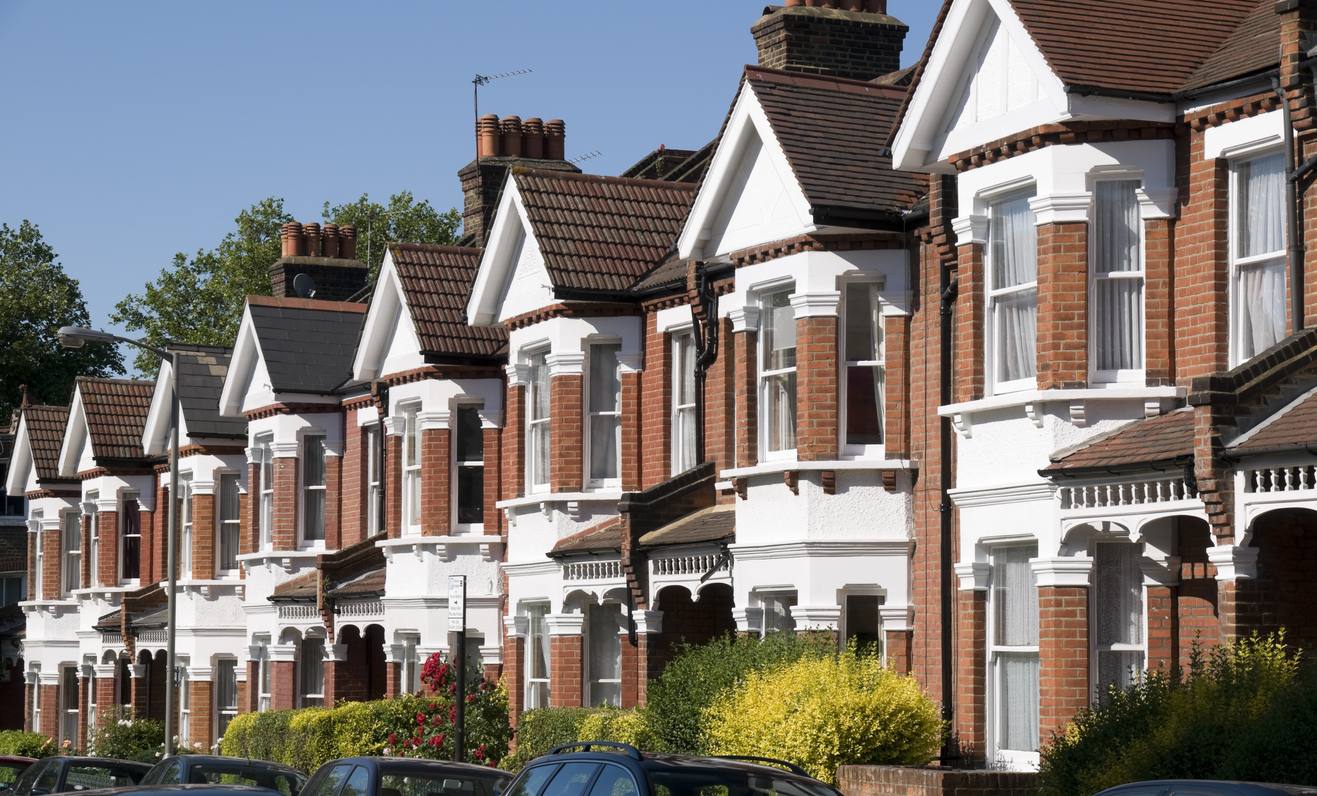 English terraced houses