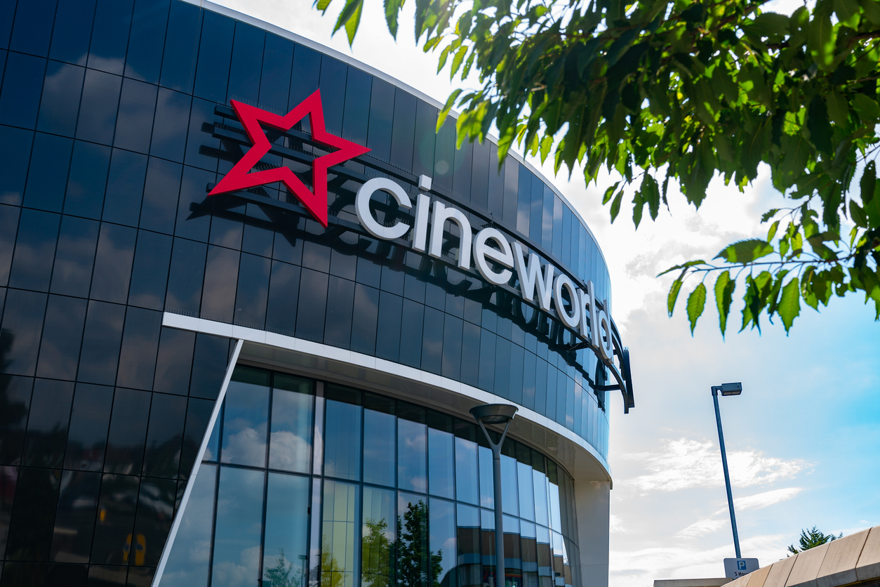 Cineworld cinema in South Ruislip, London