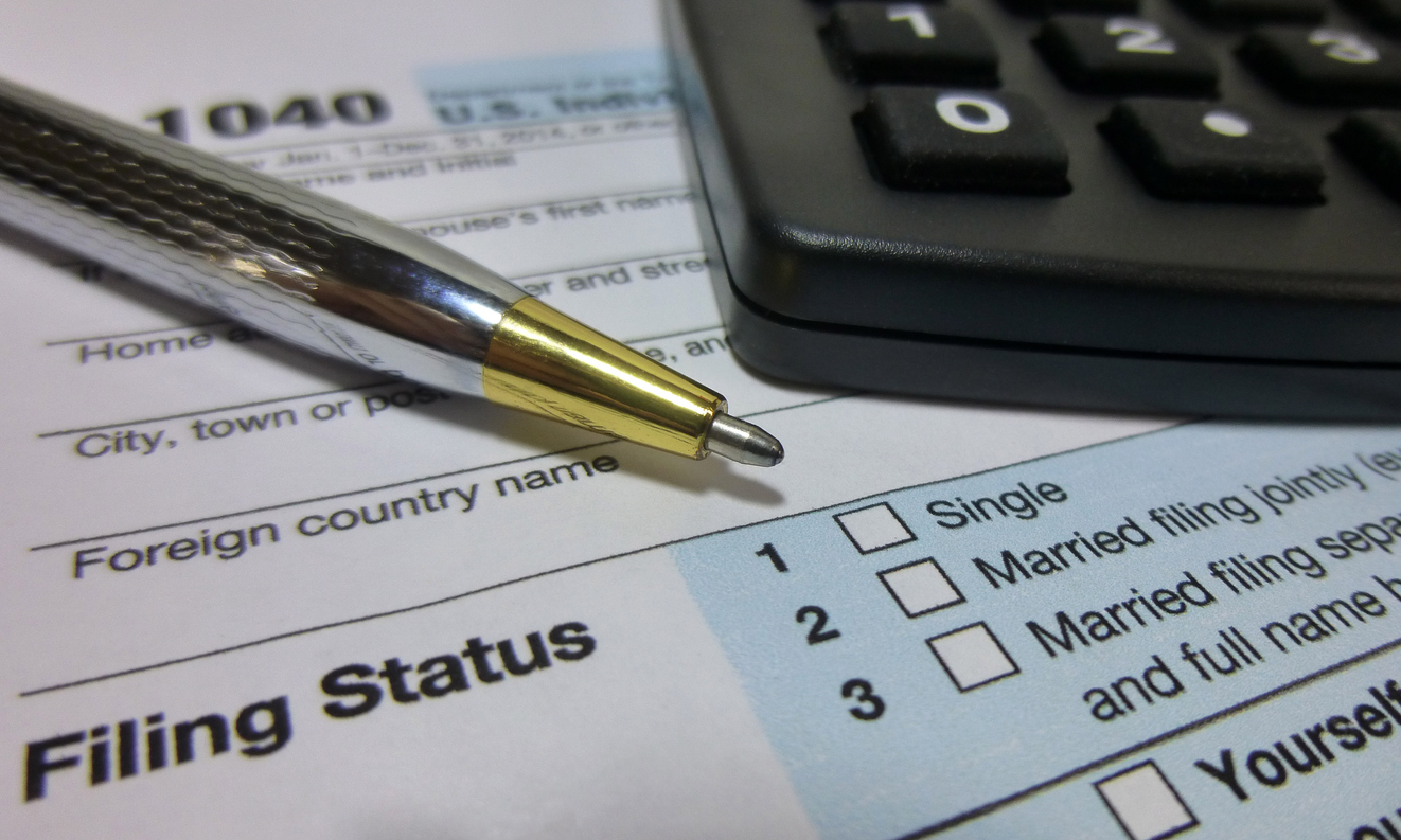 Filing Tax Form 1040