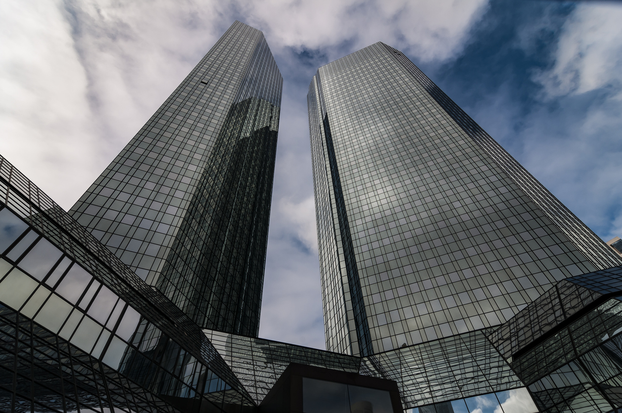 Deutsche Bank Headquarters in Frankfurt, Germany