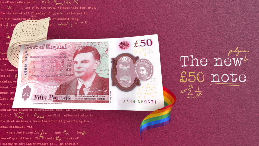 New Alan Turing £50 Note