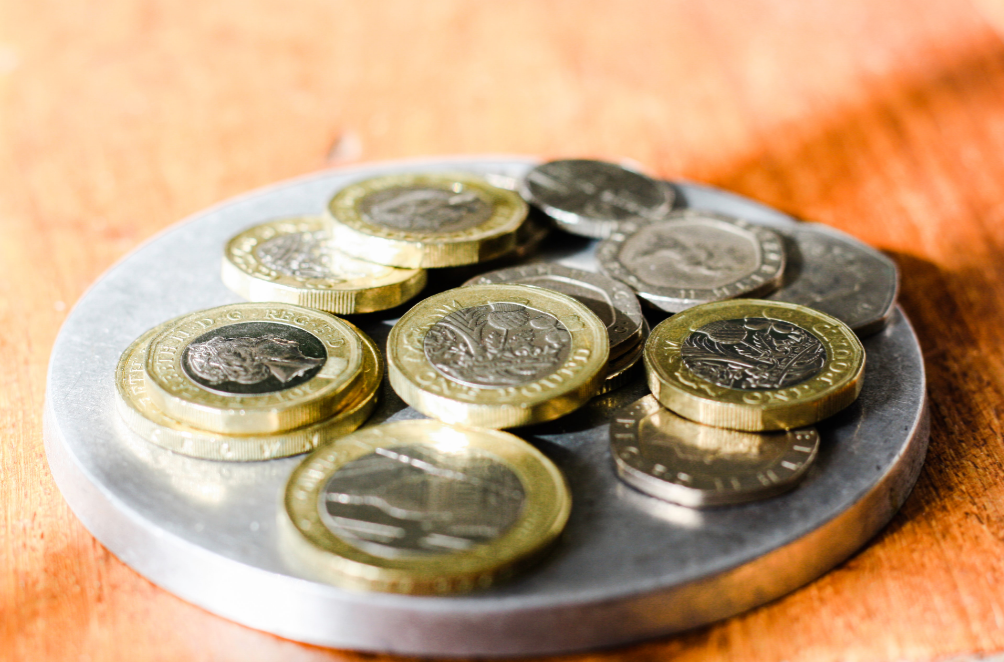 British pound coins