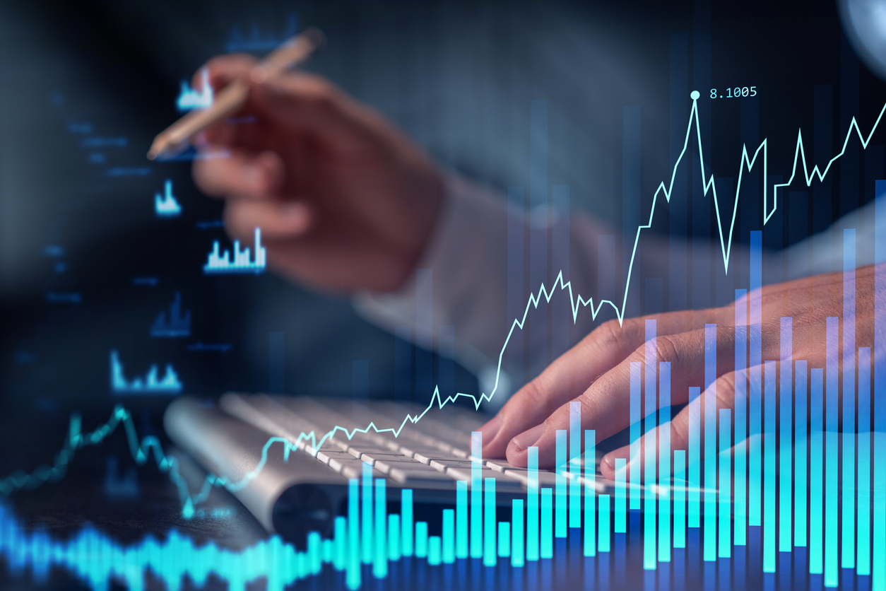 Hand assessing investment options