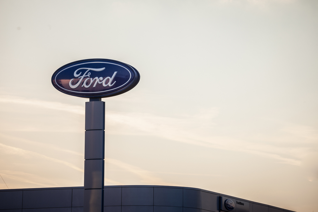 Ford logo sign