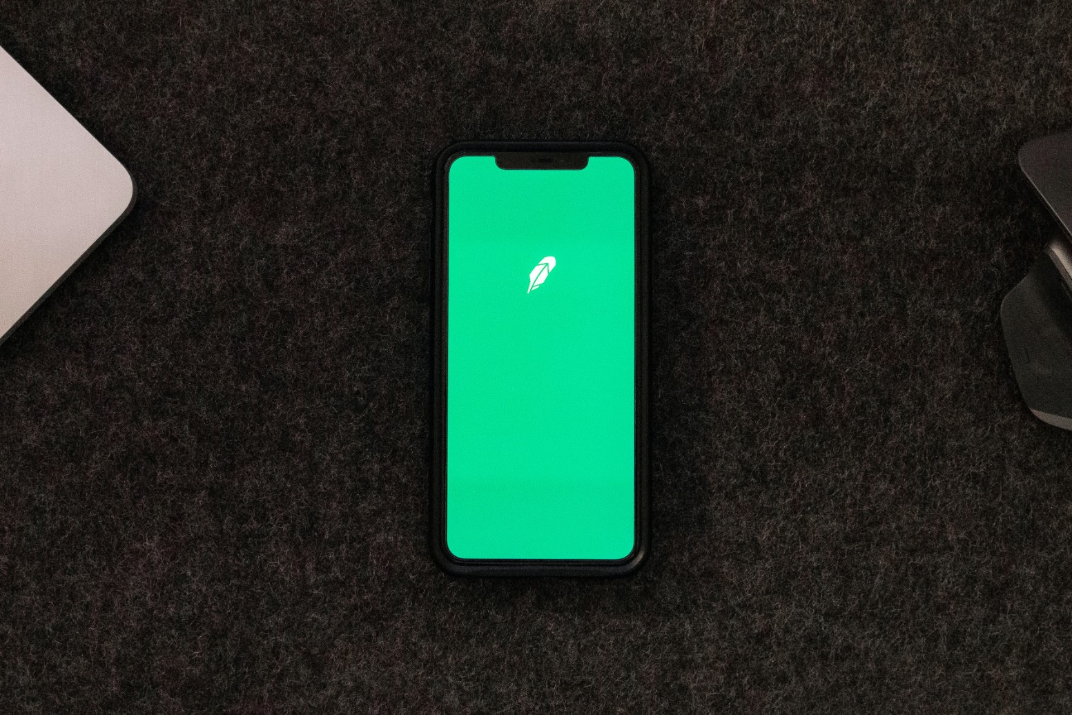 Robinhood app on iPhone