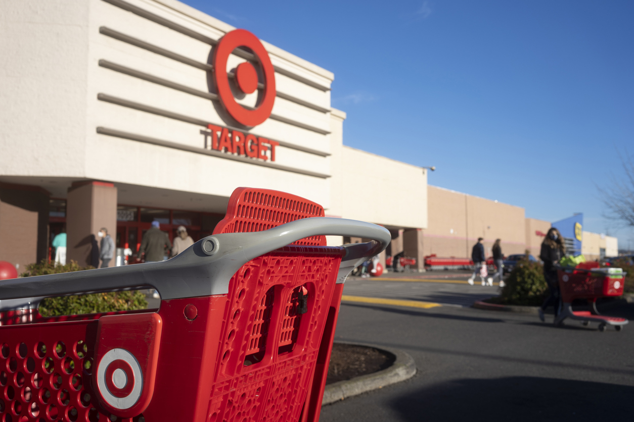 Target shopping cart