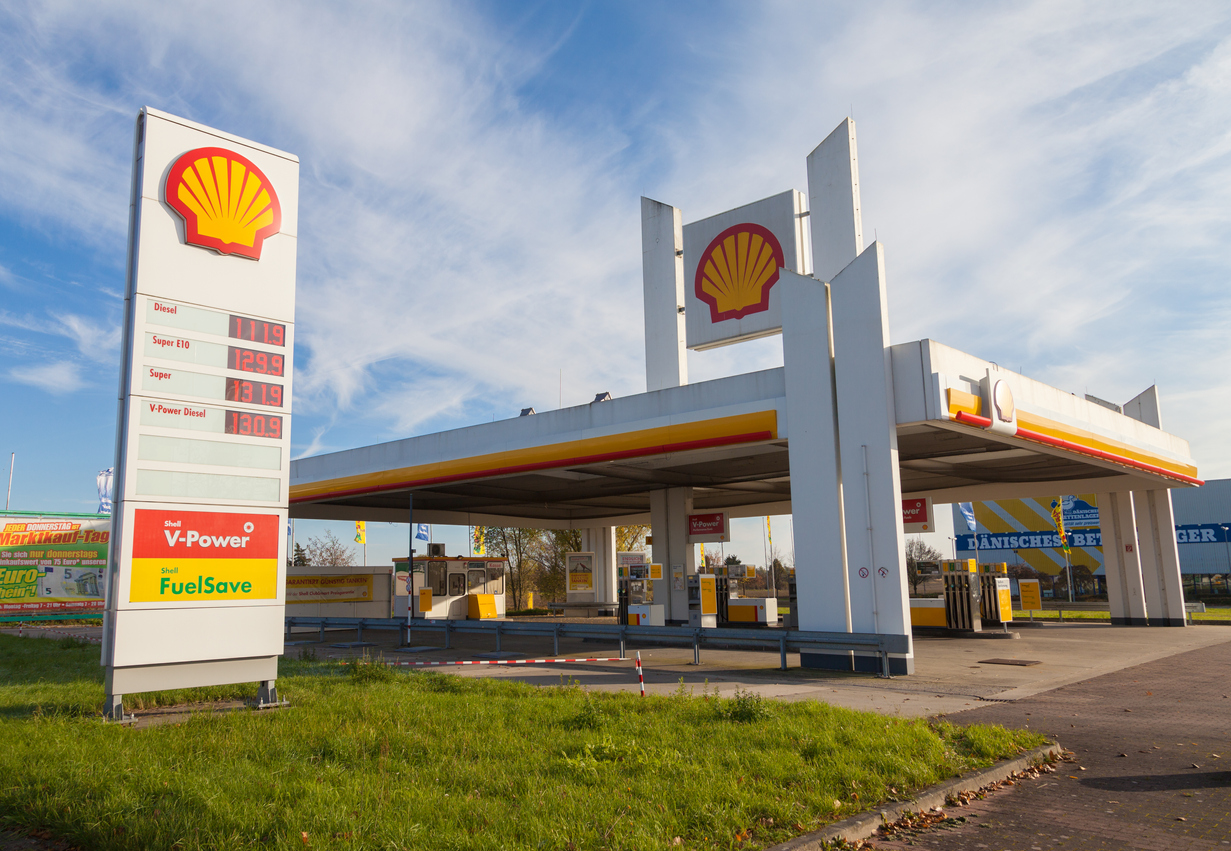 Shell gas station