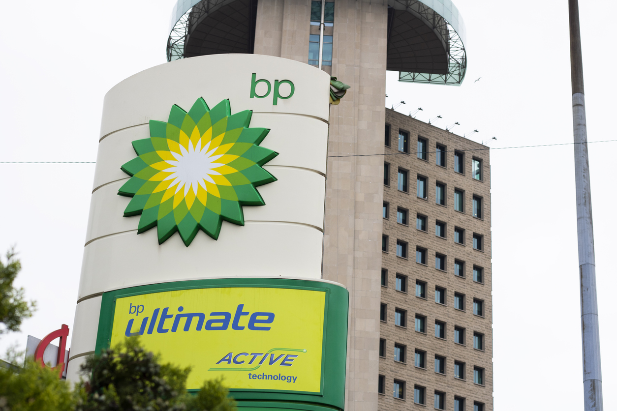 BP petrol station