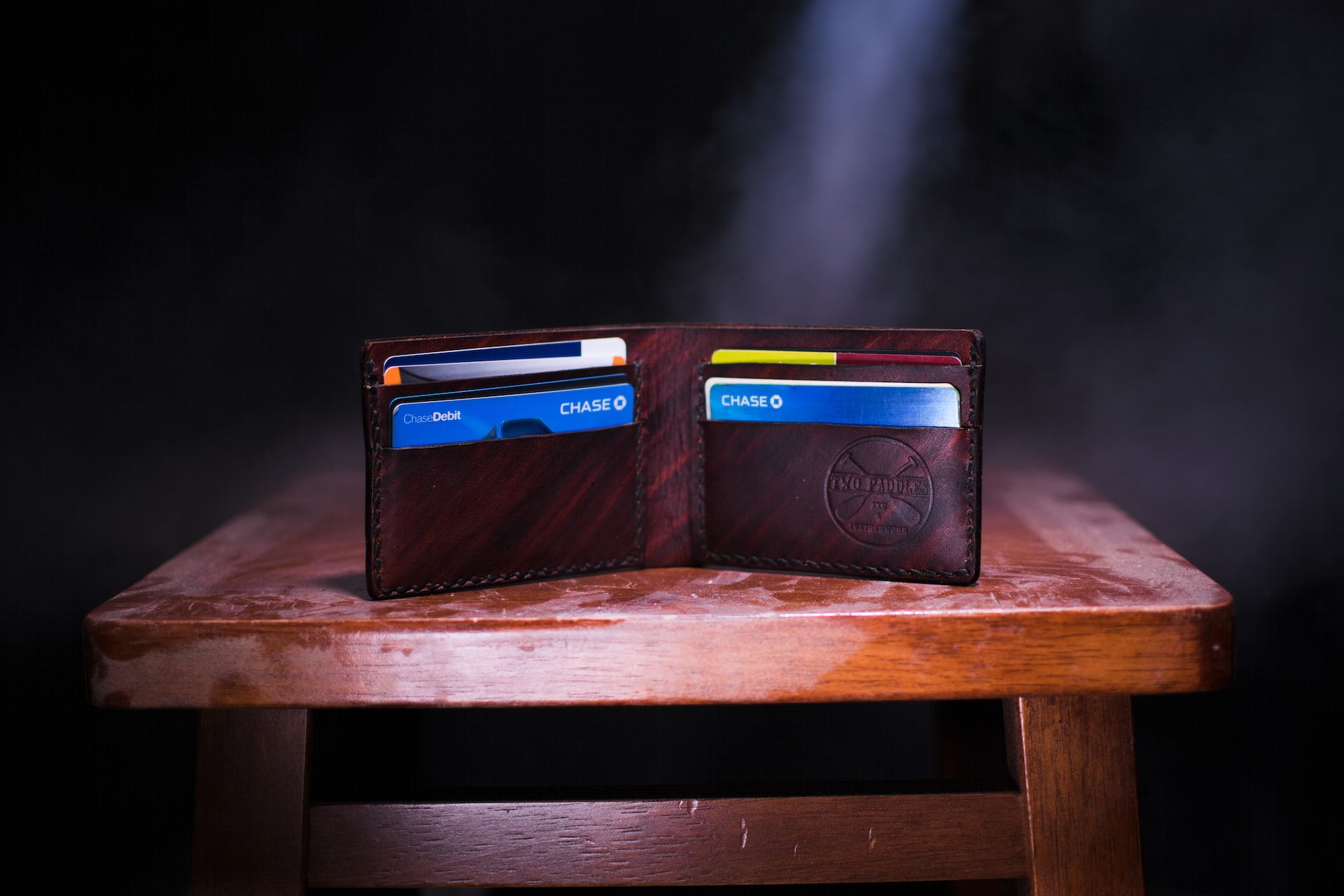 Wallet full of credit cards