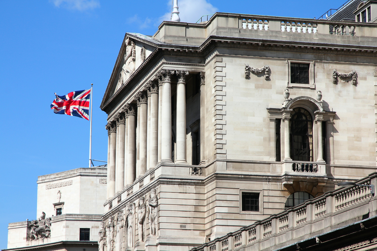 Bank of England, UK.