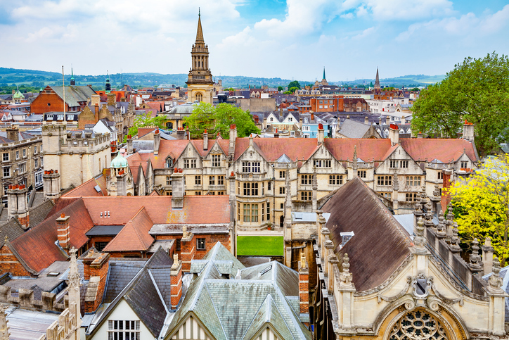 oxford city. england