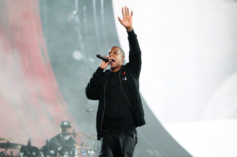 new,york sept,27:,rapper,jay z,performs,onstage,at,the,2014