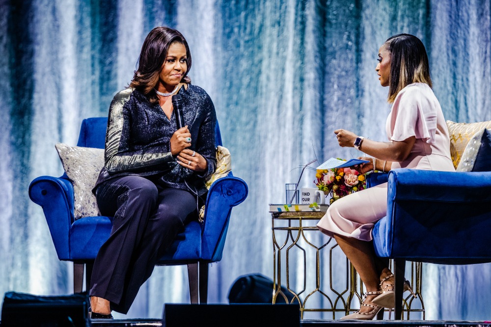 17,april,2019.,ziggo,dome,,amsterdam,,the,netherlands.,michelle,obama