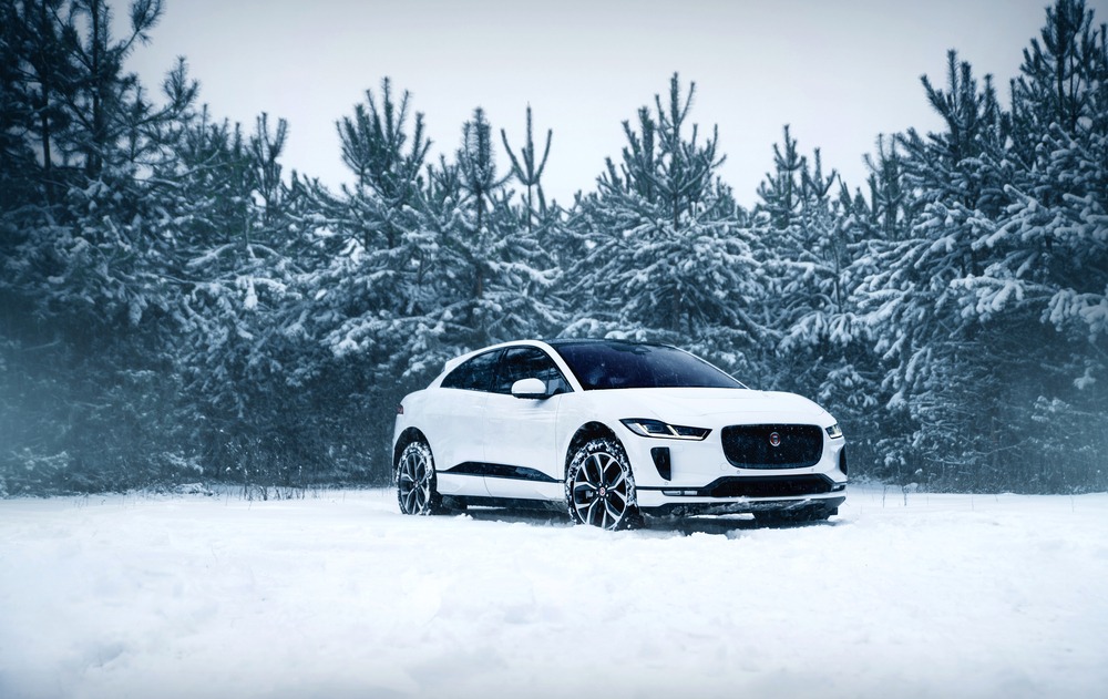 kharkiv,,ukraine, ,january,2021:,electric,jaguar,i pace,in,the