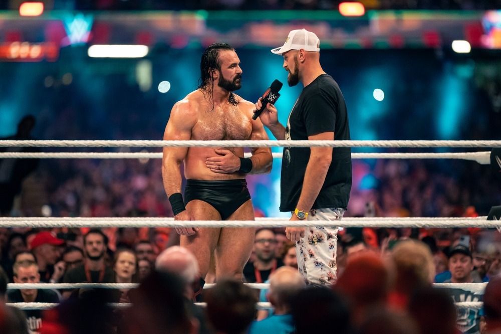 cardiff,,wales, ,september,3rd,2022:,wwe,superstar,drew,mcintyre