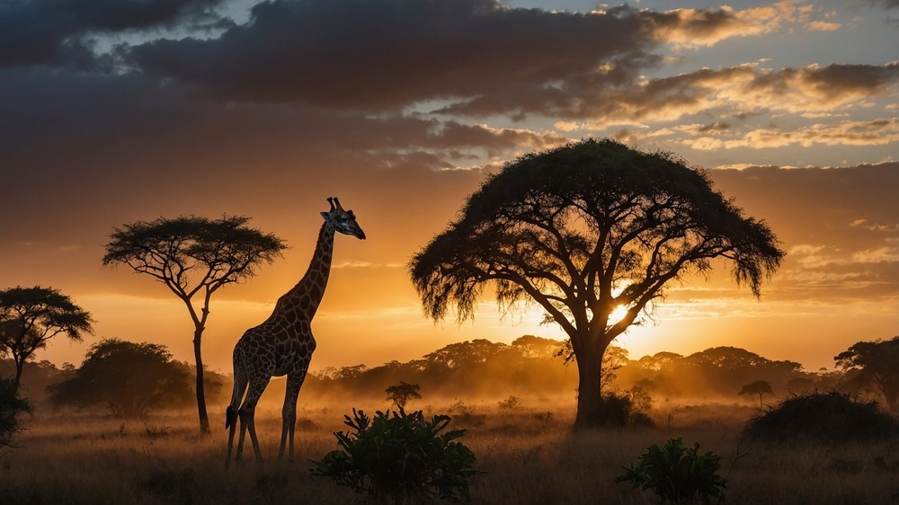 a,natural,view,of,a,giraffe,in,the,jungle