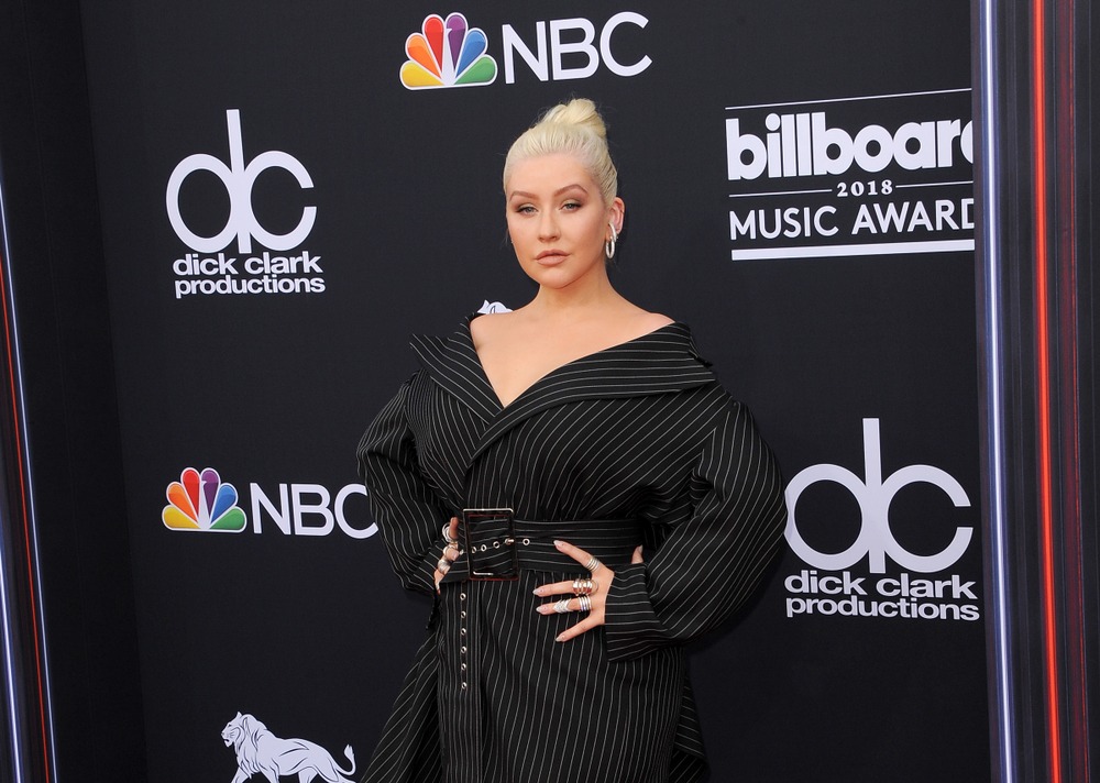 christina,aguilera,at,the,2018,billboard,music,awards,held,at