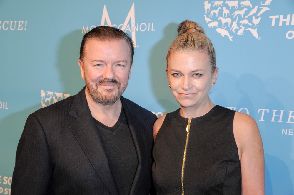 new,york,,ny, ,november,09:,honoree,ricky,gervais,and