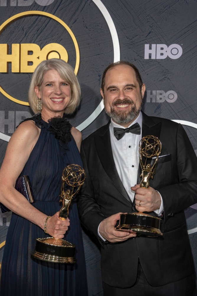 melissa,mazin,,craig,mazin,attend,2019,hbo's,post,emmy,award