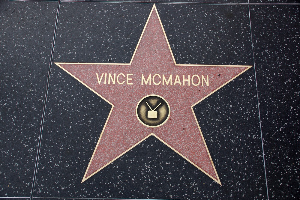 hollywood, ,january,23:,vince,mcmahon,star,on,hollywood,walk