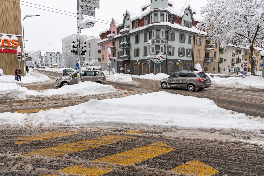 sankt,gallen,,switzerland, ,january,15,,2021:,cars,in,traffic