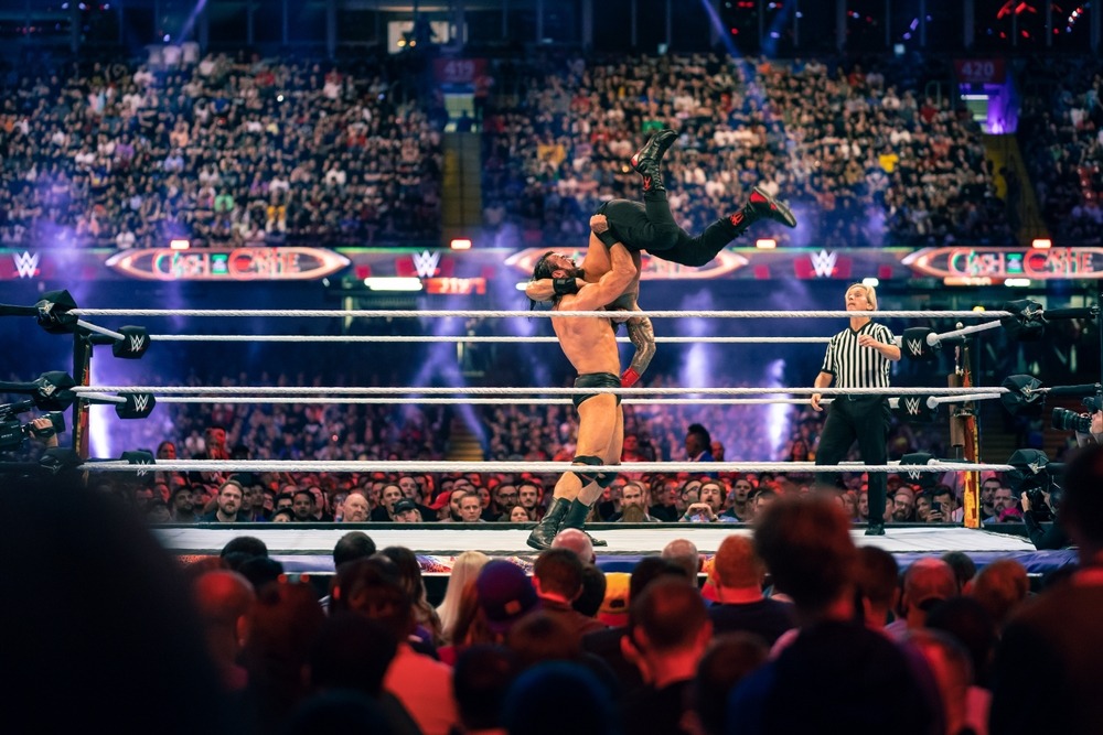 cardiff,,wales, ,september,3rd,2022:,wwe,superstar,drew,mcintyre