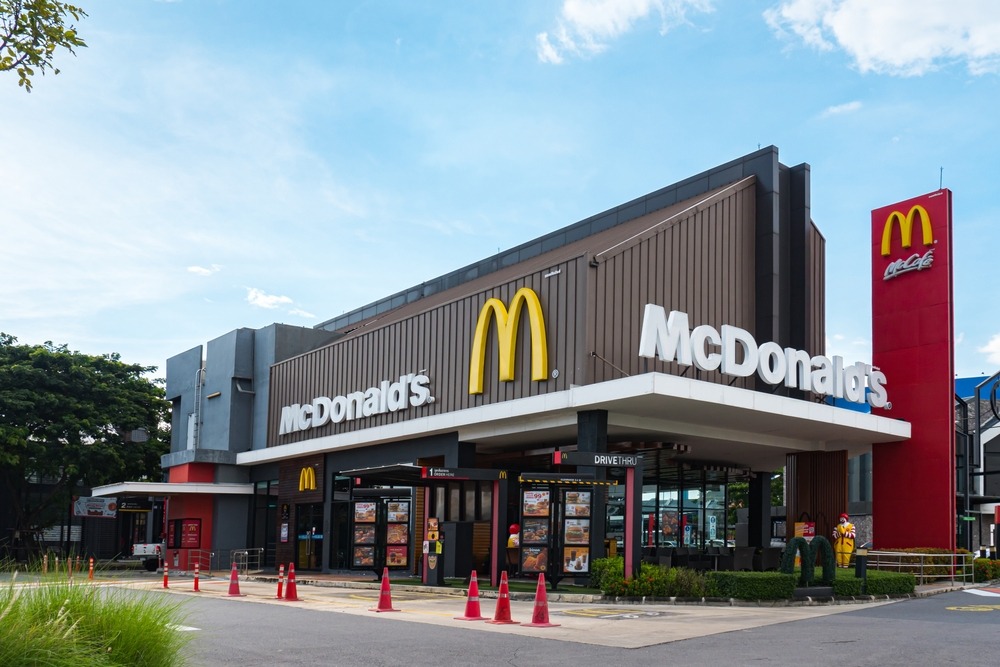 ayutthaya,thailand, ,august,14,,2022,mcdonald's,restaurant,in,rest,stop