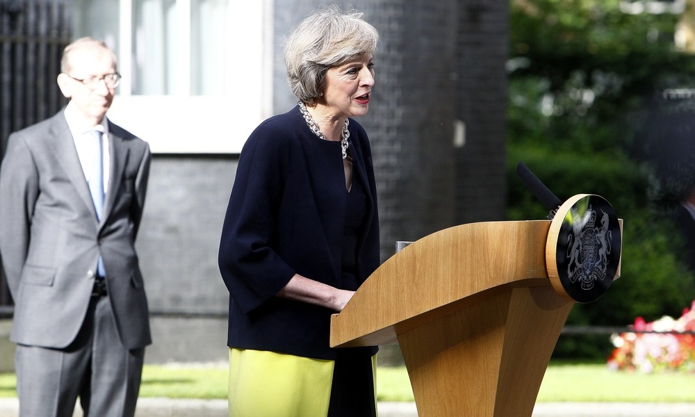 london,,downing,street,,uk,13th,july,2016.,teresa,may,(mp)