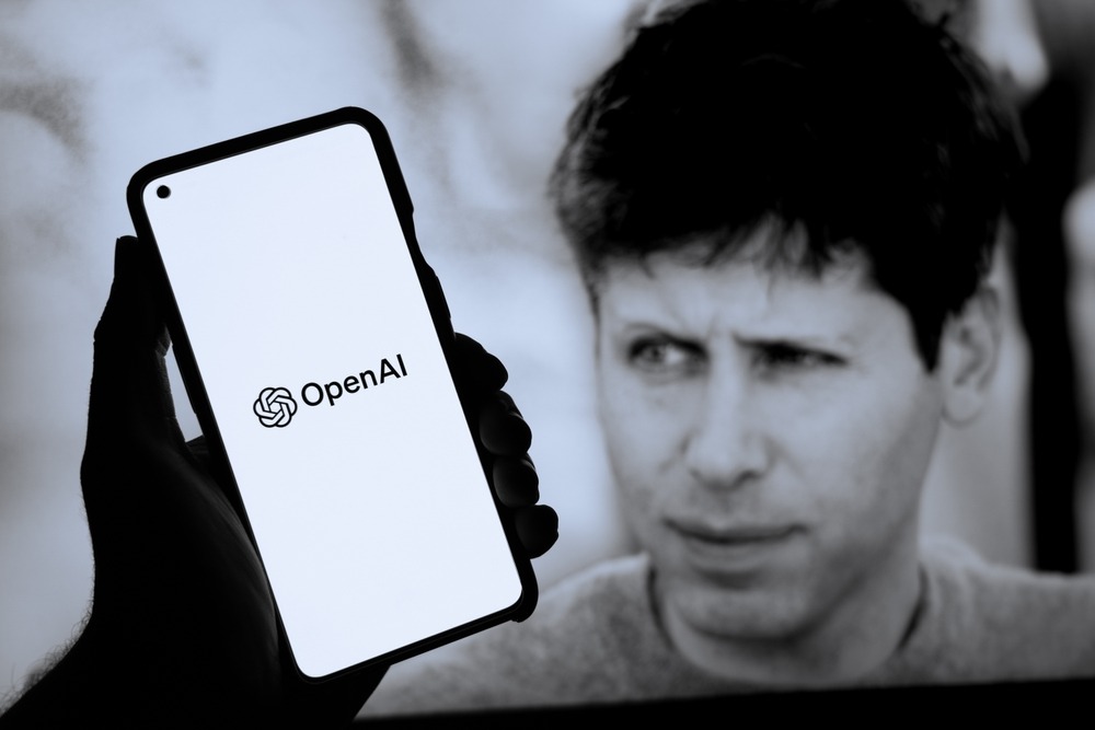 brooklyn,,ny,,usa,,11.22.20:,sam,altman,and,the,openai,logo