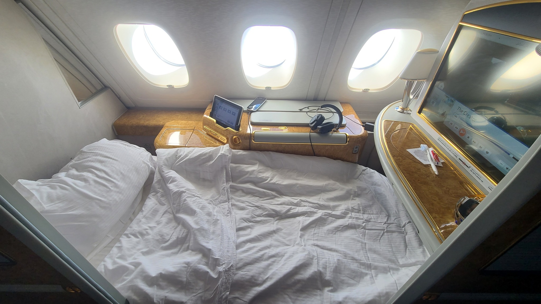 emirates first class bed