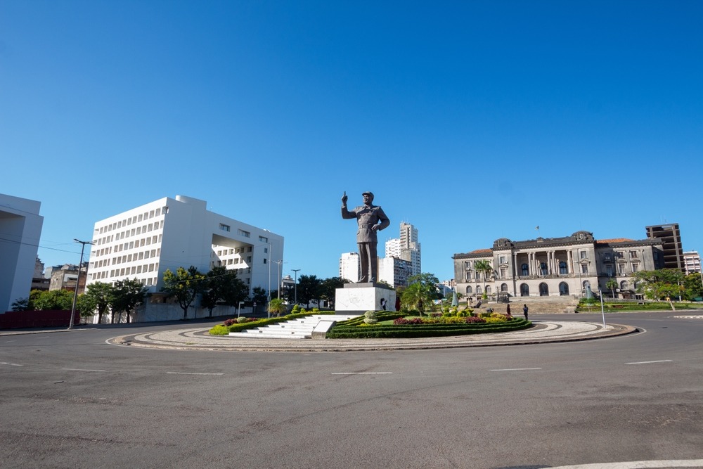 maputo,,mozambique, ,january,02,,2023:,independence,square,in,maputo,