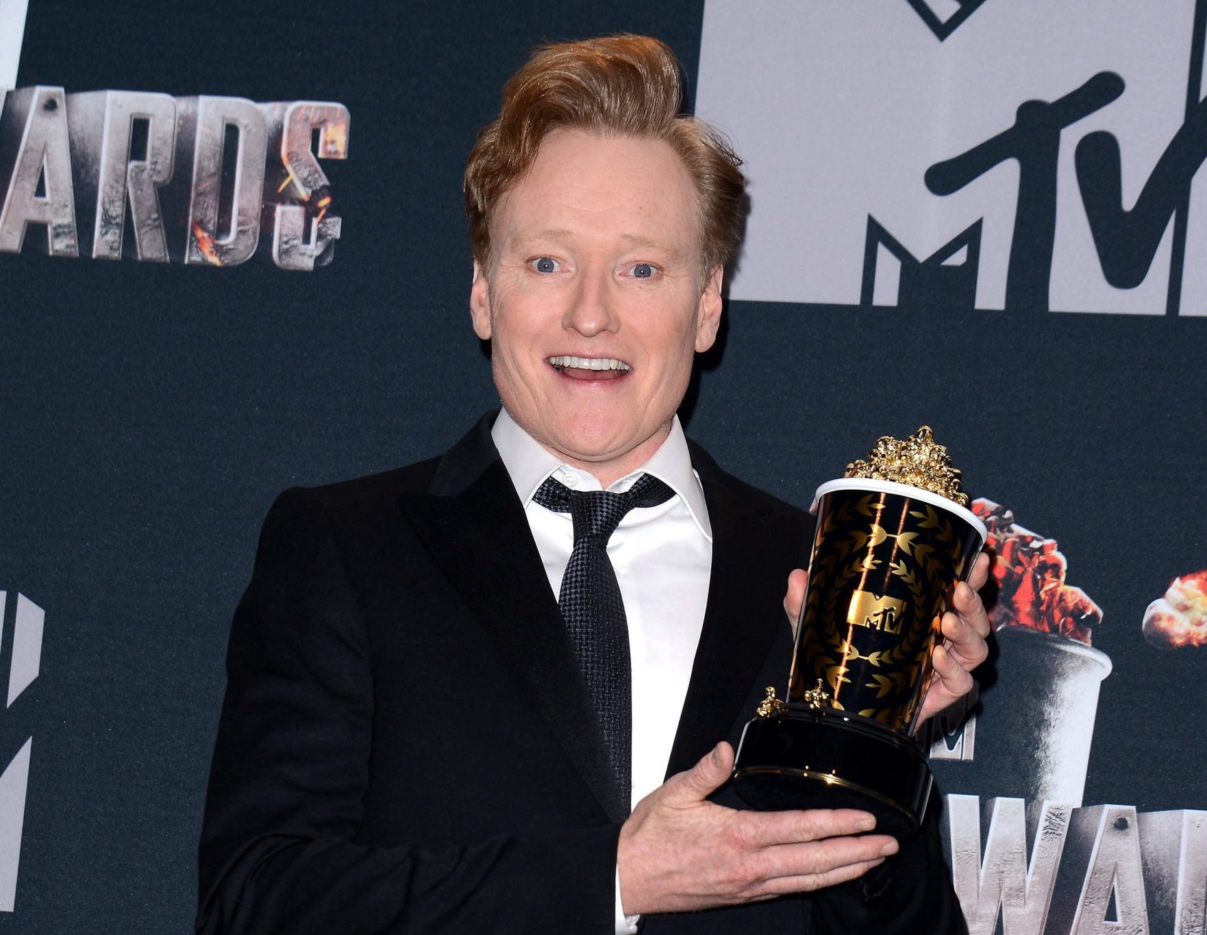 conan,o'brien,at,the,2014,mtv,movie,awards, ,press