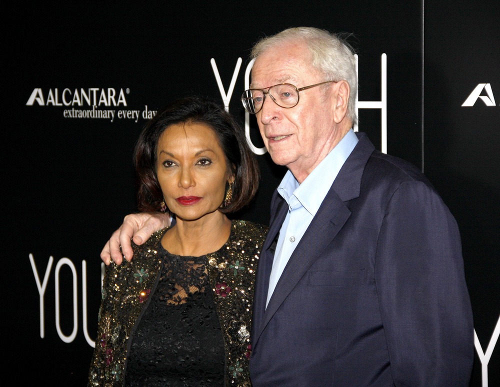 shakira,caine,and,michael,caine,at,the,los,angeles,premiere