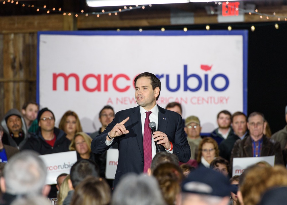 gilbert,,south,carolina, ,february,15,,2016:,presidential,candidate,marco