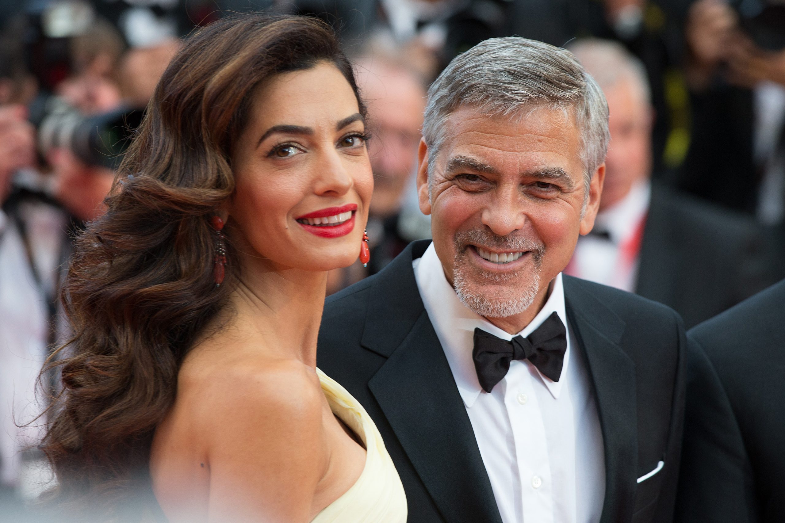 george,clooney,,amal,clooney,at,the,money,monster,premiere,at