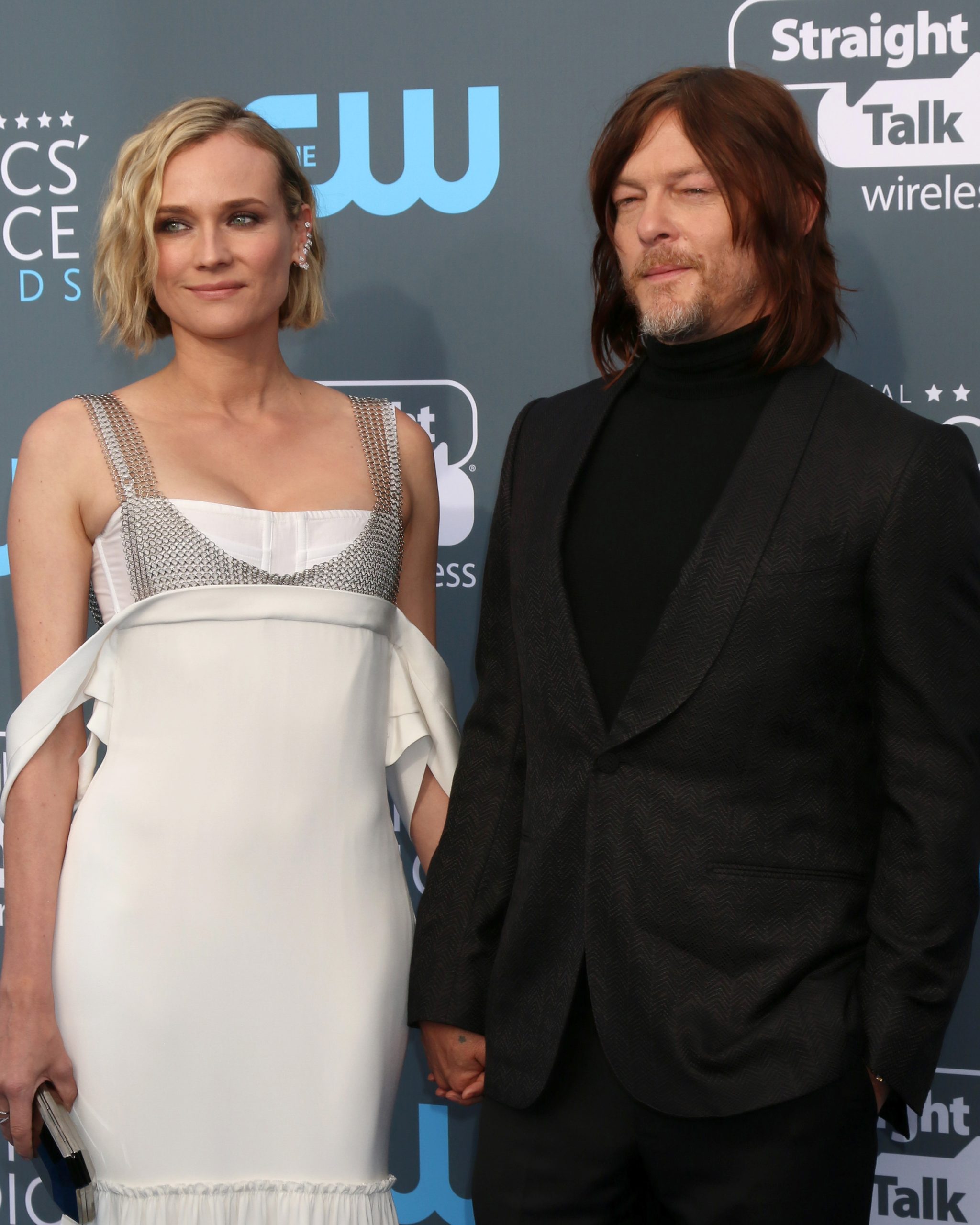 los,angeles, ,jan,11:,diane,kruger,,norman,reedus,at