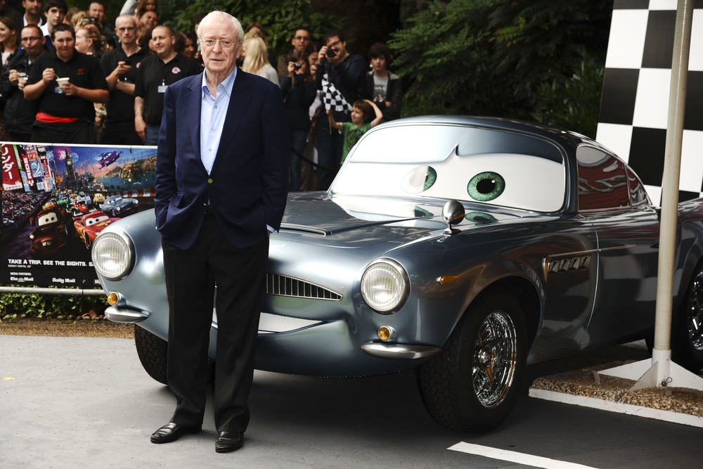 sir,michael,caine,arriving,for,the,"cars,2",pre,premiere